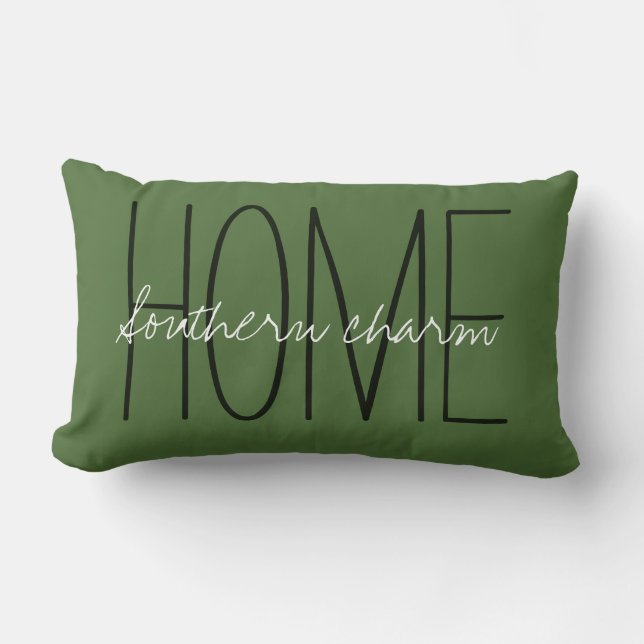 Sydlig berlock för CHIC PILLOW_HOME… ", Lumbarkudde (Framsida)