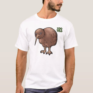 Sydlig brun Kiwi Tee Shirt