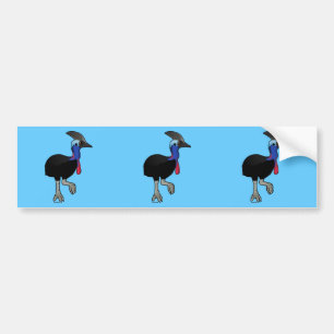 Sydlig Cassowary Bildekal