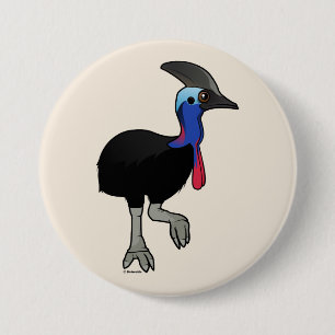 Sydlig Cassowary Knapp