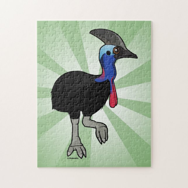 Sydlig Cassowary Pussel (Vertikal)