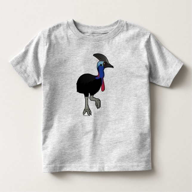 Sydlig Cassowary T-shirt (Framsida)