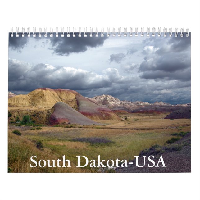 Sydlig Dakota-USA-kalender Kalender (Omslag)