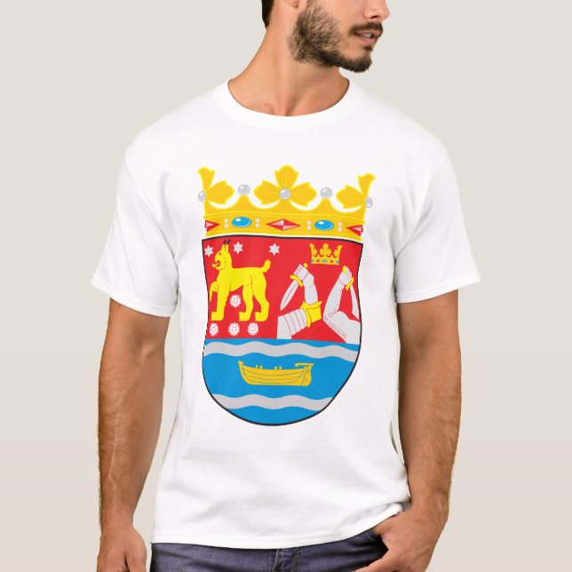 Sydlig Finland vapensköldT-tröja Tee (Framsida)