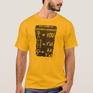 Sydlig grammatik tee shirt