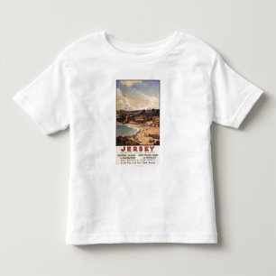 Sydlig/Great Western järnväg strandplats T-shirt