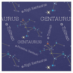 Sydlig hemisphere Constellation Centaurus Tyg