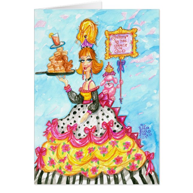 Sydlig-Kortet/förbigår Hälsningskort (Framsidan)