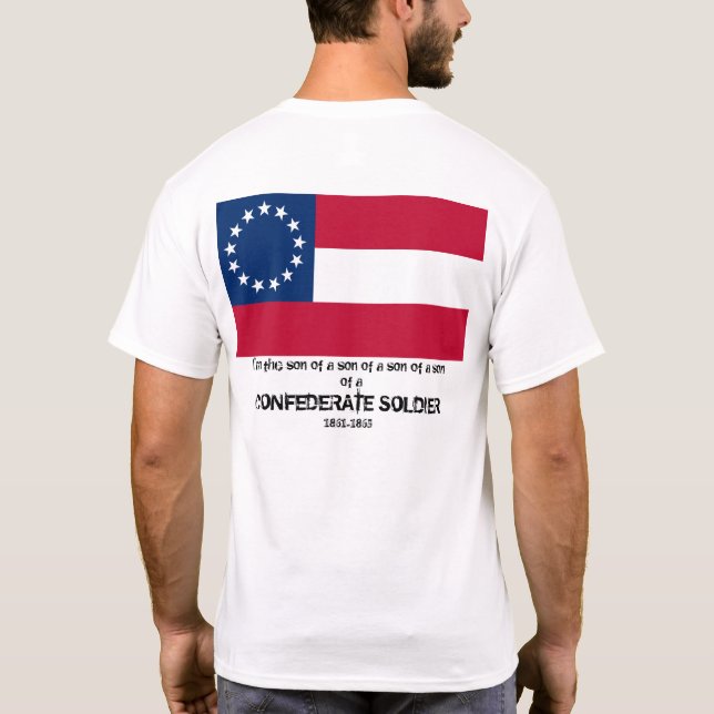Sydlig pride tee shirt (Baksida)