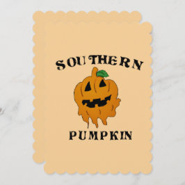 Sydlig pumpa inbjudningar