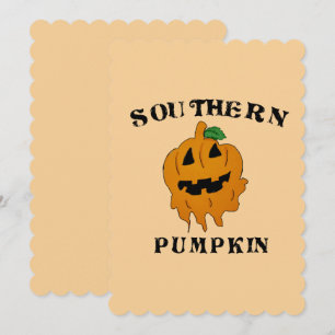 Sydlig pumpa inbjudningar