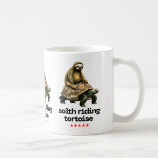 Sydlig riddande sköldpadda": kaffemugg