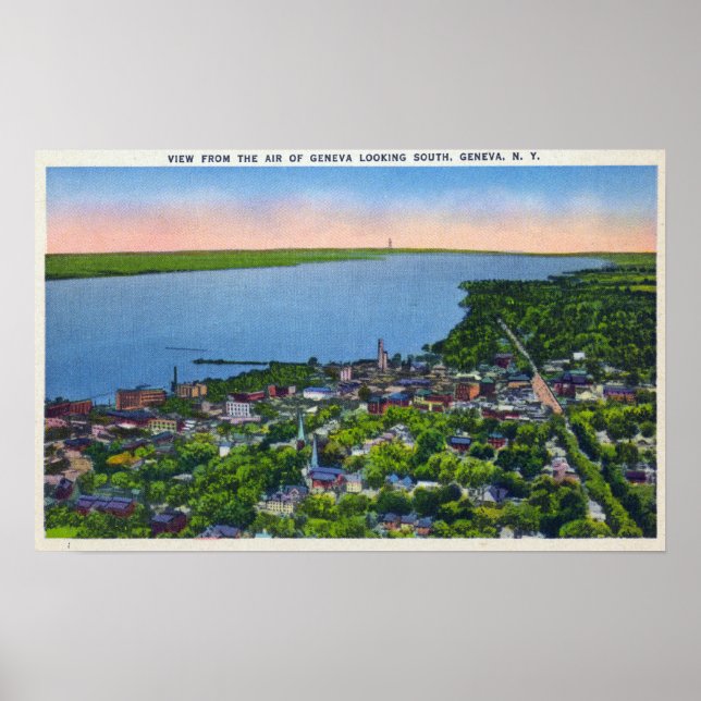 Sydlig stad poster (Framsidan)