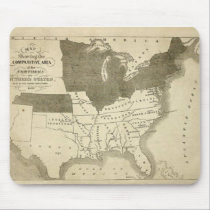Sydlig stater Mousepad 1861 Musmatta