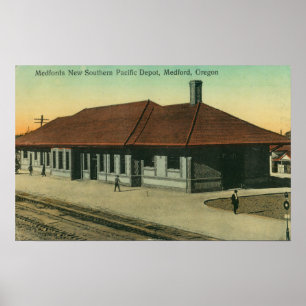 Sydlig Stillahavs- järnvägbussgarage i Medford, Poster