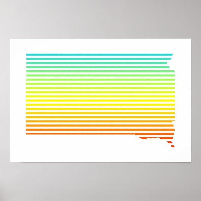 Sydlig vattenfyllning poster (Framsidan)