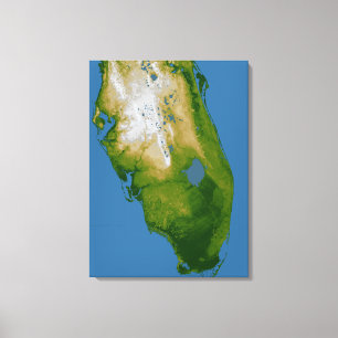 Sydliga Florida Canvastryck
