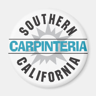 Sydliga Kalifornien - Carpinteria Magnet