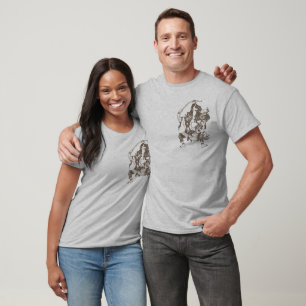 SYDLIGA ÖSTER ASIAN HINDU - BUDDHISTVAROR SOM KÄMP T-SHIRT