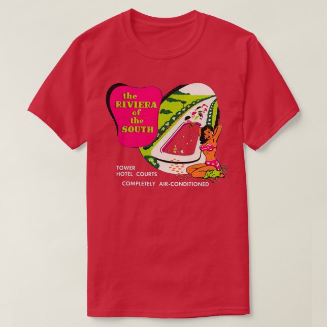 Sydliga rivieran t shirt (Design framsida)