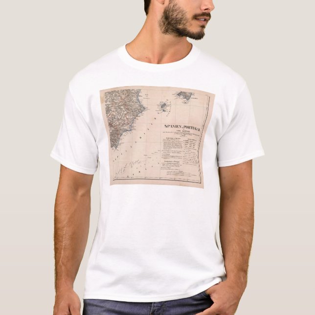 Sydliga Spanien T-shirt (Framsida)