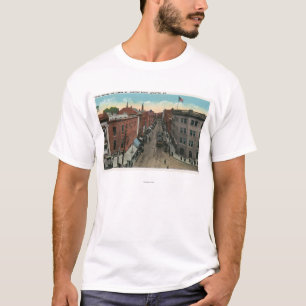 Sydligt beskåda av union kvadrerar och den Lisbon T Shirt