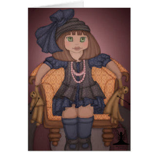 Sydligt gotiskt vid Mythic felik konst Hälsningskort