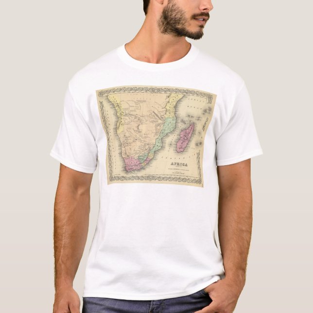 Sydligt lakan för afrika t shirt (Framsida)