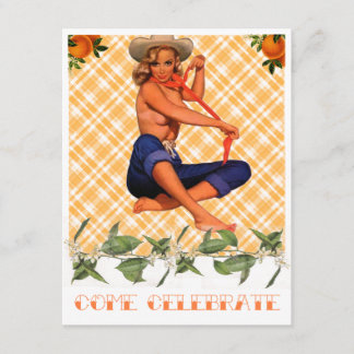 Sydligt sätta en klocka på inbjudan