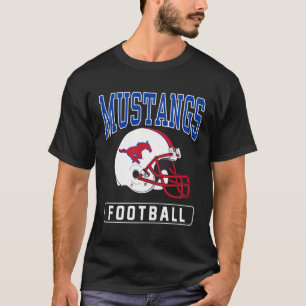 Sydmetodist Smu Mustangs Football Helmet T Shirt