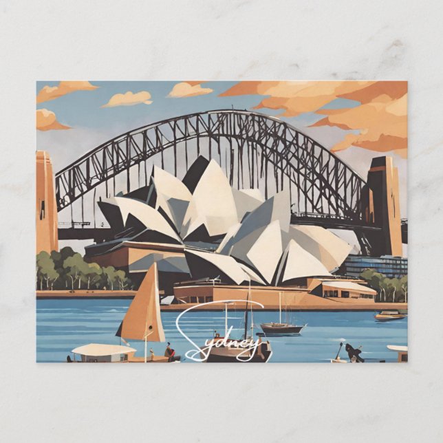 Sydney (10) vykort (Framsida)