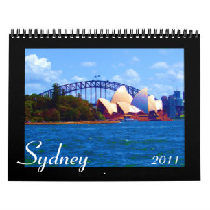 sydney 2011 kalender för 18 månad