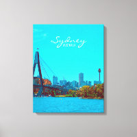 Sydney ANZAC Bridge-hamnscen