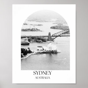 Sydney Australia Arch Photo Print Poster