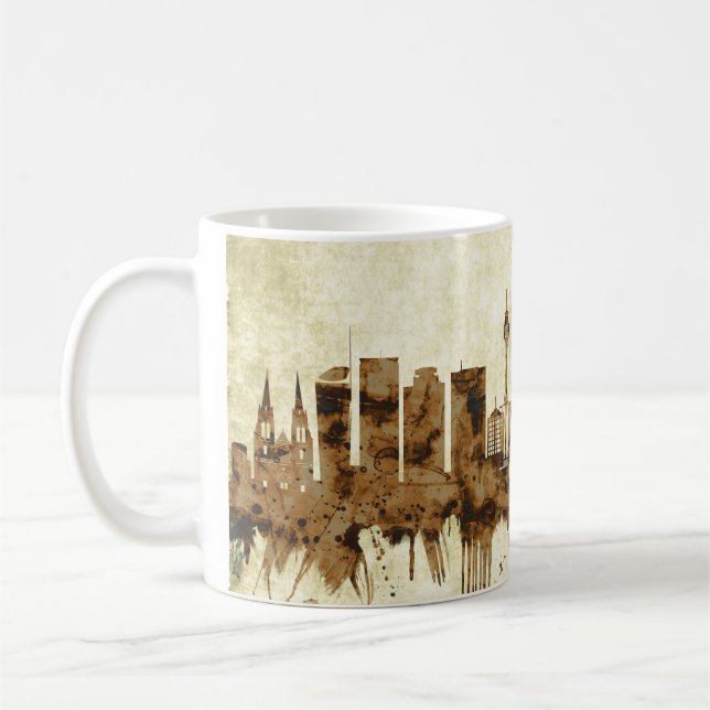 Sydney Australia Cityscape Kaffemugg (Vänster)