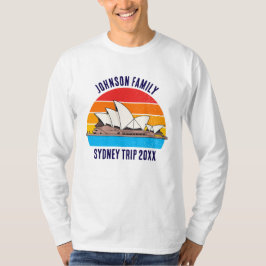 Sydney Australia Opera House Custom Long Sleeve T Shirt