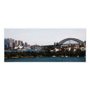 Sydney Australia’ Opera House & Harbour Bridge Fototryck
