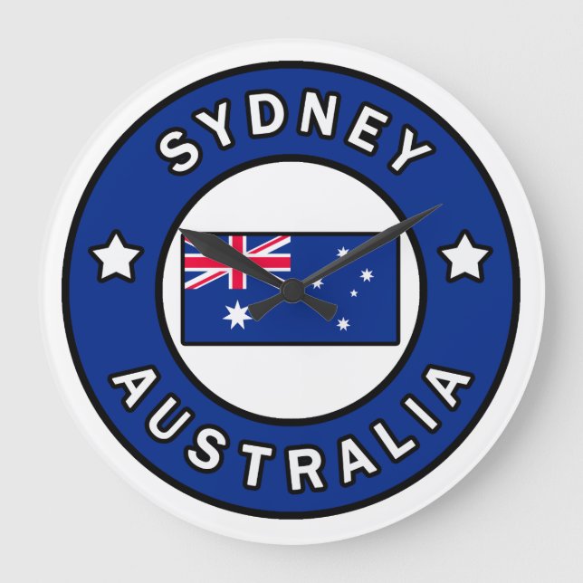 Sydney Australia Stor Klocka (Framsida)