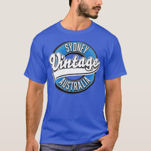 Sydney Australia Vintage stil T Shirt