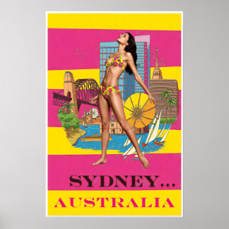 Sydney, Australien affisch