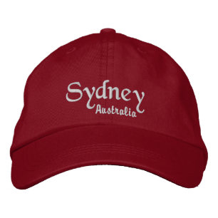 Sydney Australien Broderad Keps