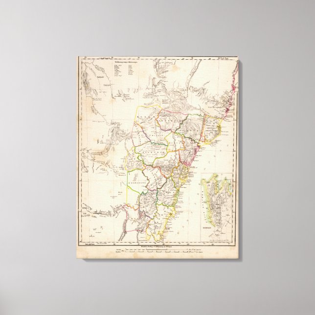 Sydney Australien Canvastryck (Framsida)