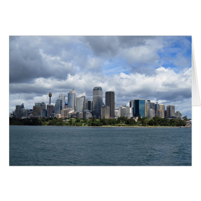 Sydney, Australien Hälsningskort (Framsidan Horizontal)