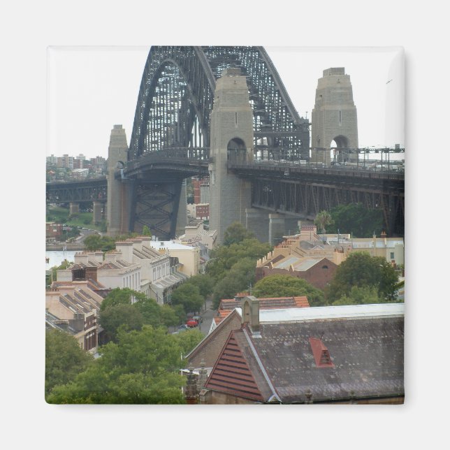 Sydney, Australien. Harbour Bridge. Magnet (Framsidan)