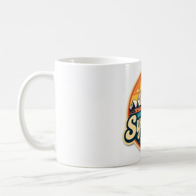Sydney, Australien Kaffemugg (Vänster)