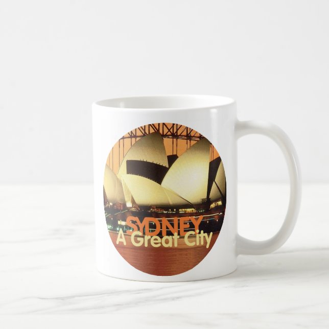 SYDNEY Australien Kaffemugg (Höger)