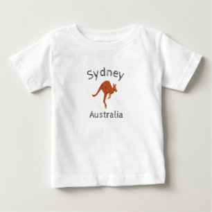 Sydney Australien Känguru, 4 T Shirt