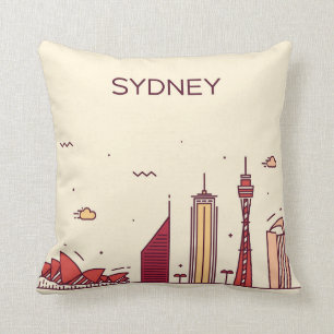 Sydney Australien   klotterhorisont Kudde