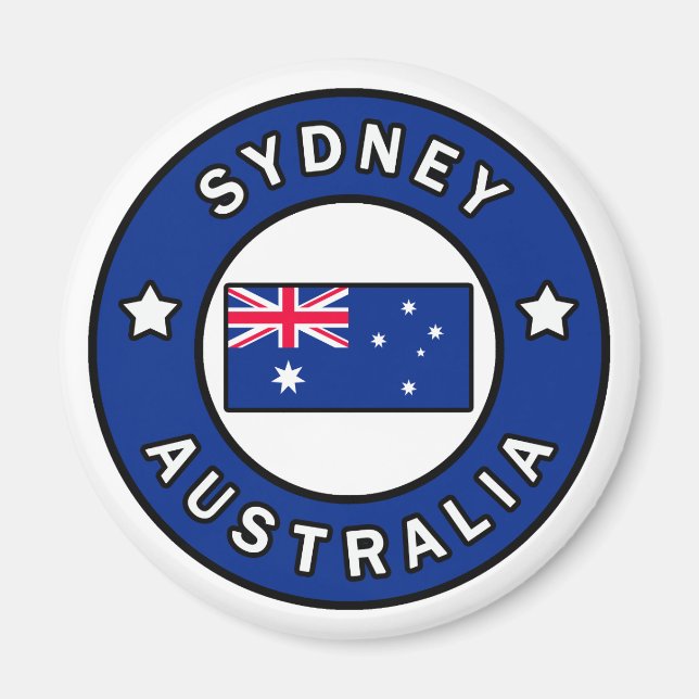 Sydney Australien Magnet (Framsidan)