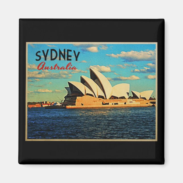Sydney Australien Magnet (Framsidan)